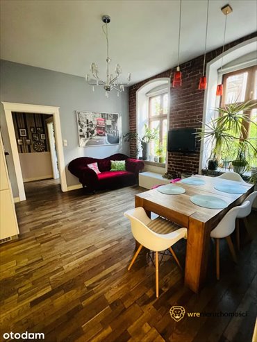 Przestronne 92 m² w klimatycznej kamienicy z balkonem mieszkanie Wrocław, Śródmieście, Słowiańska
