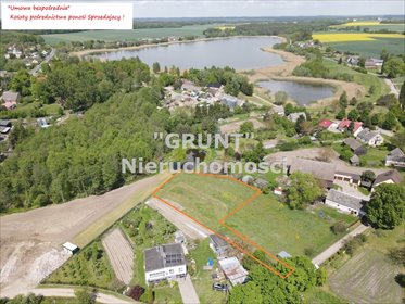 Działka 1660 m² nad jeziorem w Pniewie – idealna pod zabudowę działka Pniewo