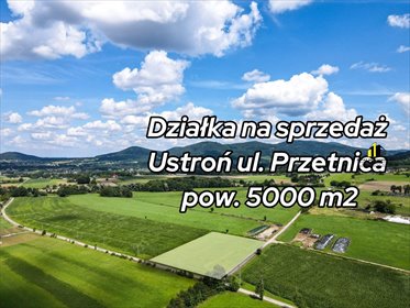 działka na sprzedaż 5000m2 działka Ustroń