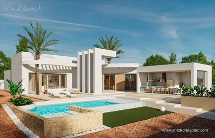 Ekskluzywne wille z basenem i dużą działką w Algorfa dom Algorfa