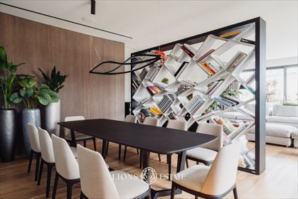 Polecam luksusowy apartament 169 m² z balkonami i garażem mieszkanie Warszawa, Praga-Południe Saska Kępa