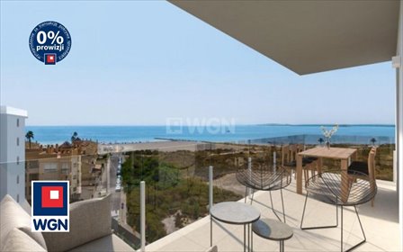 Polecam nowoczesny apartament 100 m od morza z basenem i tarasem mieszkanie Santa Pola, 100 m OD MORZA!