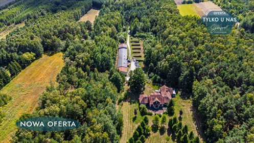 Unikatowy dworek i działki 6,24 ha - inwestycja i rezydencja. dom Pożdżenice