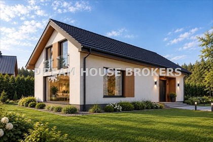Na sprzedaż nowy dom 172 m² z ogrodem w Chotowej dom Chotowa