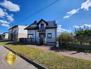 Dom 106 m² z kominkiem i ogrzewaniem podłogowym dom Gidle