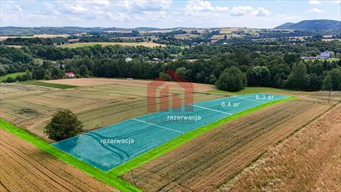 działka na sprzedaż 640m2 działka Brzeziny