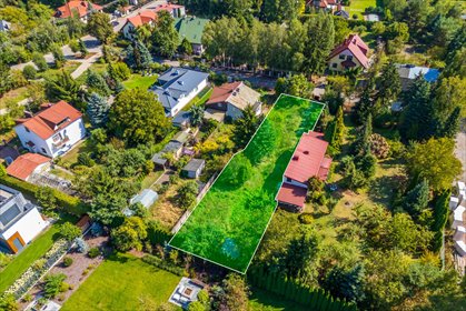 działka na sprzedaż 896m2 działka Michałowice, Widok