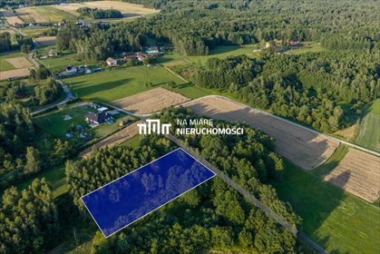 Na sprzedaż malownicza działka 28 arów w Ociece z WZ działka Ocieka