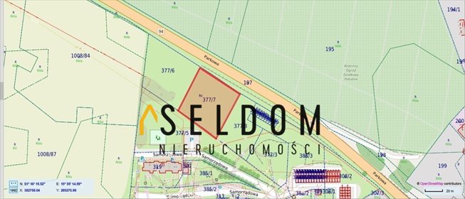 działka na sprzedaż 2946m2 działka Chojnów