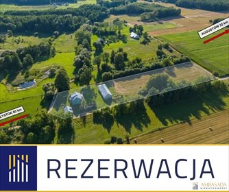 Urokliwe siedlisko 85 m² z dużą działką 0,88 ha zapraszam dom Kiersnówka