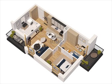 mieszkanie na sprzedaż 47m2 mieszkanie Rumia, Zagórze, Towarowa