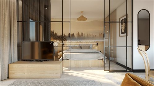 Nowoczesny apartament 39,6 m2 z balkonem i SPA w Szczyrku mieszkanie Szczyrk