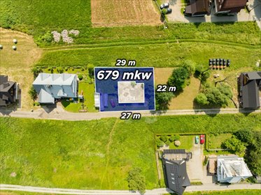 Działka 679 m² z mediami i szerokimi możliwościami rozwoju działka Poronin, Tadeusza Kościuszki