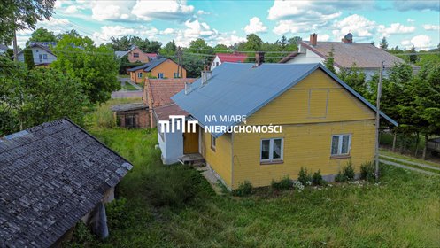 Dom drewniany z murowaną dobudówką (80 m²) w Czelatycach dom Czelatyce