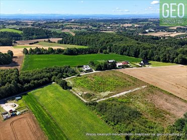 działka na sprzedaż 1336m2 działka Michałowice, Wola Więcławska - II linia, przy lesie.