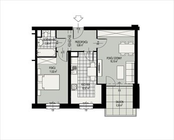 mieszkanie na sprzedaż 49m2 mieszkanie Lublin, Wyścigowa