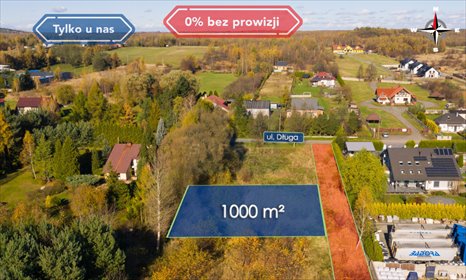 działka na sprzedaż 1000m2 działka Łojki, Długa