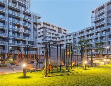 Nowoczesny apartament 4 pokoi z tarasem i loggiami mieszkanie Warszawa, Wola, Gumińska