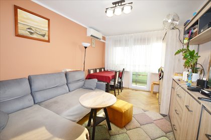 Przytulne 2-pokojowe mieszkanie z balkonem i klimatyzacją mieszkanie Wrocław, Krzyki, pl. Pereca