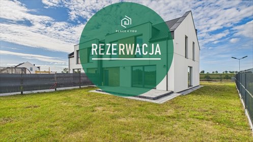 Na sprzedaż nowoczesny bliźniak 157 m² z dużym ogrodem dom Wyszków