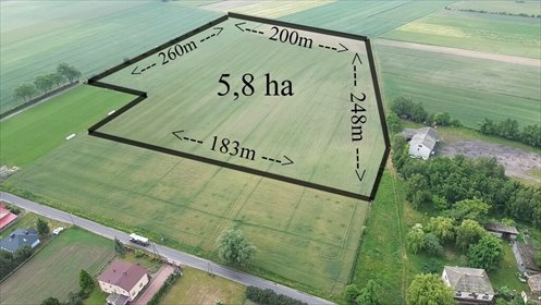 działka na sprzedaż 58376m2 działka Niedźwiada