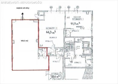 lokal użytkowy na sprzedaż 110m2 lokal użytkowy Warszawa, Białołęka, Tarchomin, Światowida