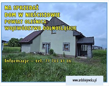 dom na sprzedaż 166m2 dom Nieciszów
