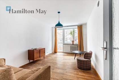 Klimatyczne 52,5 m² na Hożej - odnowione, balkon, blisko centrum mieszkanie Warszawa, Śródmieście, Hoża