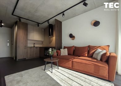 Nowoczesny loft z balkonem, klimatyzacją i pełnym wyposażeniem mieszkanie Kraków, Krowodrza, Piaszczysta