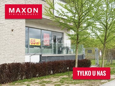 Lokal usługowy z witrynami, ogródkiem i reklamą lokal użytkowy Warszawa, Wilanów, al. Aleja Rzeczypospolitej