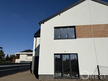 Segment skrajny 129 m² z garażem i ogródkiem, gotowy! dom Bobrowiec, Wiklinowa