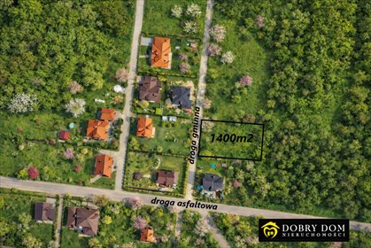 działka na sprzedaż 1400m2 działka Zaścianki