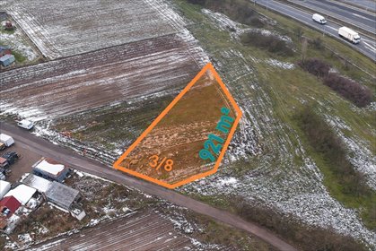 działka na sprzedaż 921m2 działka Poznań, Krzesiny, Krzesiny, Rudzka