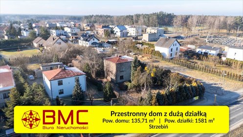 Polecam przestronny dom z dużą działką 1581 m² w Strzebiniu dom Strzebiń, Lubliniecka