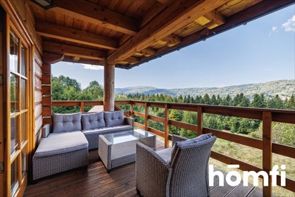 Urokliwy dom z bali w Zawoi, 298 m2, blisko natury. dom Zawoja