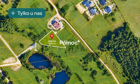 Zapraszam do obejrzenia działki 1402 m² w Kielnie działka Kielno