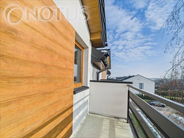 Nowoczesny bliźniak 123 m² z 3 łazienkami i działką 300 m² dom Kraków, Podgórze