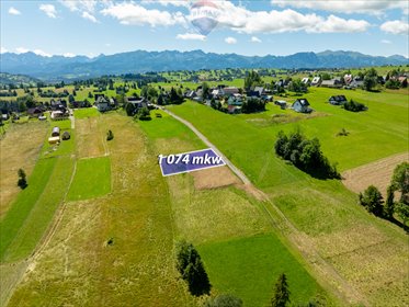 działka na sprzedaż 1074m2 działka Leszczyny