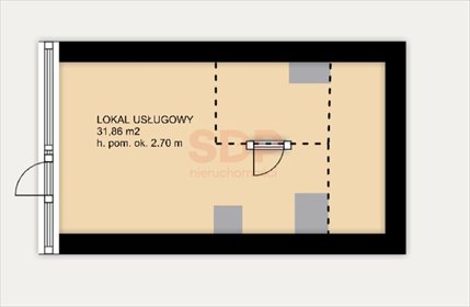 lokal użytkowy na sprzedaż 32m2 lokal użytkowy Wrocław, Stare Miasto, Stare Miasto, Księcia Witolda