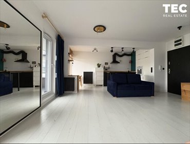 Nowoczesne 36 m² z balkonem, gotowe do wprowadzenia mieszkanie Kraków, Podgórze, Anny Szwed-Śniadowskiej