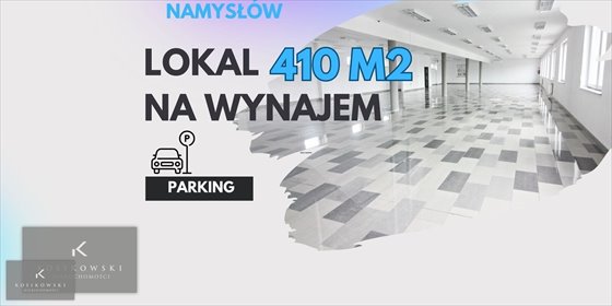 lokal użytkowy na wynajem 410m2 lokal użytkowy Namysłów, centrum