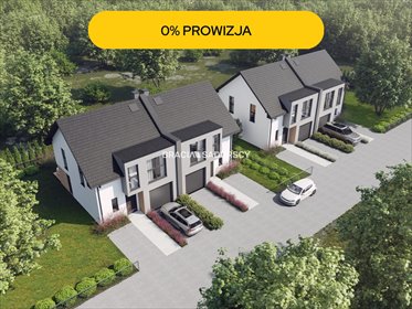 Nowoczesny dom bliźniak z ogródkiem i garażem dom Zielonki, Zielonki, Zielonki, Zielonki