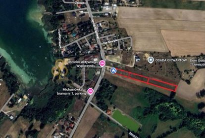 Działka nad Jeziorem Powidzkim - 8-12 arów media w pobliżu działka Giewartów