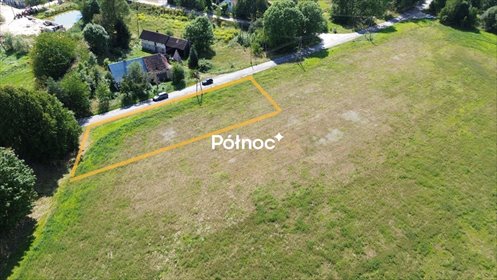 Działka budowlana 1496 m² pod dom w Skorzynicach działka Skorzynice