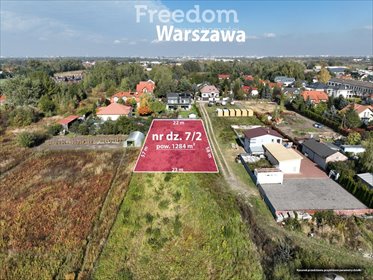 Działka 1284 m² pod zabudowę jednorodzinną w Dawidach działka Dawidy Bankowe, Kwiatów Polnych