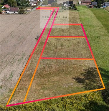 Działki 1200 m² w Kałach, las, media, polecam! działka Kały