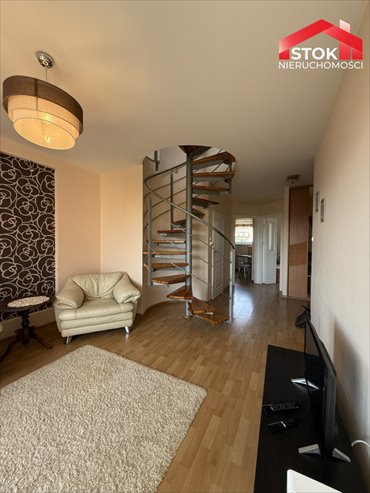 Na wynajem przestronne 3-pokojowe mieszkanie 63,4 m² z dwoma poziomami w Białymstoku mieszkanie Białystok, Zielone Wzgórza, Wrocławska