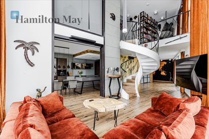 Luksusowy loft 178 m² z panoramicznym balkonem (Mokotów) mieszkanie Warszawa, Mokotów, Jana Pawła Woronicza