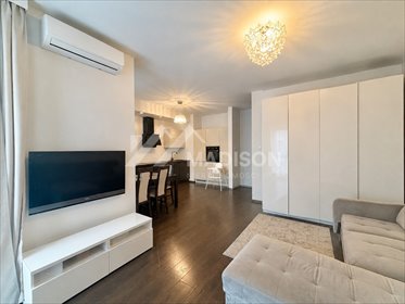 Nowoczesny 2-pokojowy apartament 54,5 m² z balkonem i garażem polecam mieszkanie Warszawa, Wilanów, Kazachska