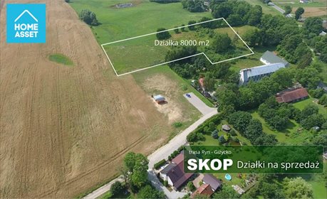 Działka budowlana na sprzedaż Skop 8 000m2 Foto 4